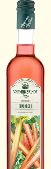 Rhabarber Sirup - Schmankerlhof